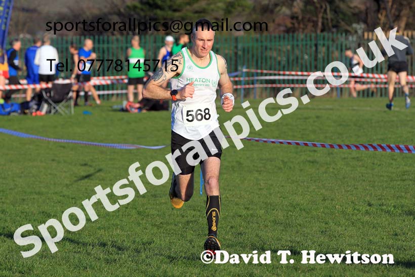 Mens Senior Masters, 2023 Birtley Cross Country Relays, County Durham. Photo: David T. Hewitson/Sports for All Pics